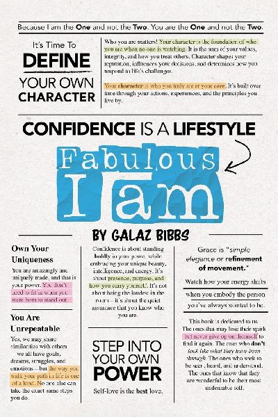 Fabulous, I Am: Confidence Is A Lifestyle