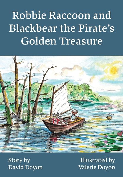 Robbie Raccoon and Blackbear the Pirates Golden Treasure