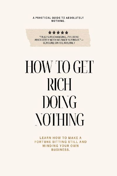 How To Get Rich Doing Nothing