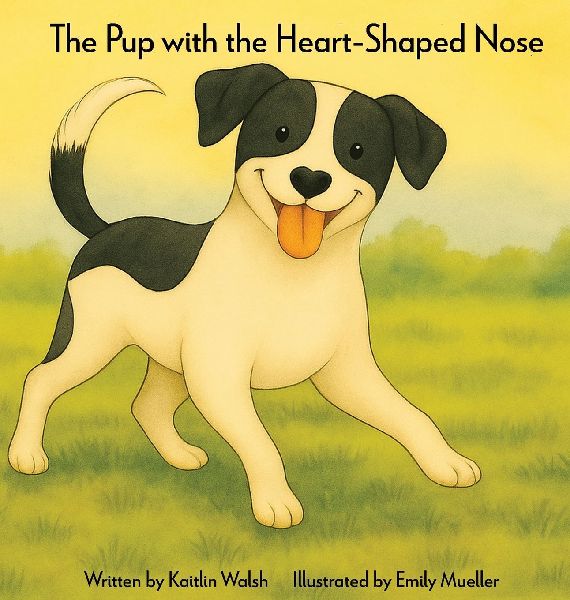 The Pup with the Heart-Shaped Nose