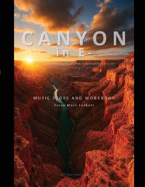 Canyon in E-: Music Score and Workbook
