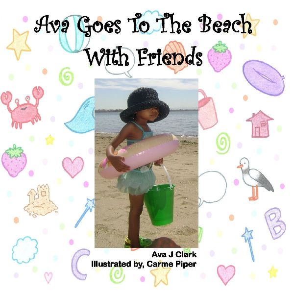 Ava Goes To The Beach with Friends