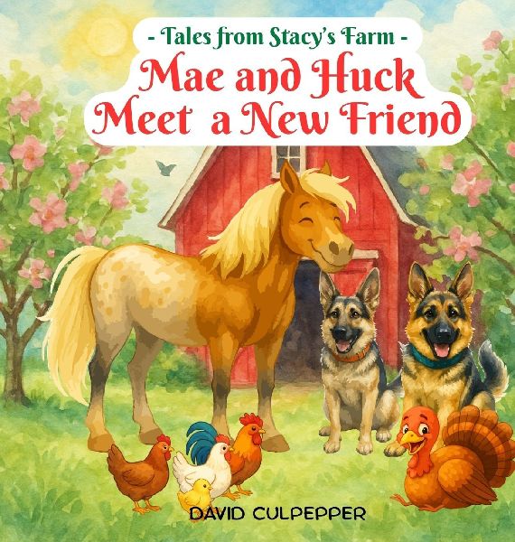 Mae and Huck Meet a New Friend