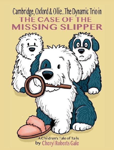 Cambridge, Oxford & Ollie...The Dynamic Trio in The Case of the Missing Slipper