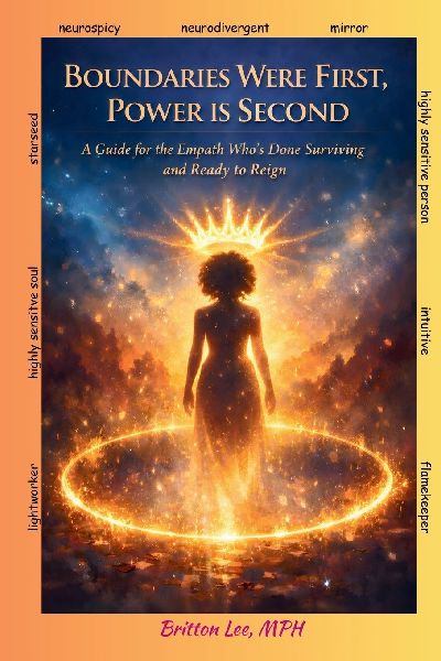 BOUNDARIES WERE FIRST, POWER IS SECOND: A Guide for the Empath Whos Done Surviving and Ready to Reign