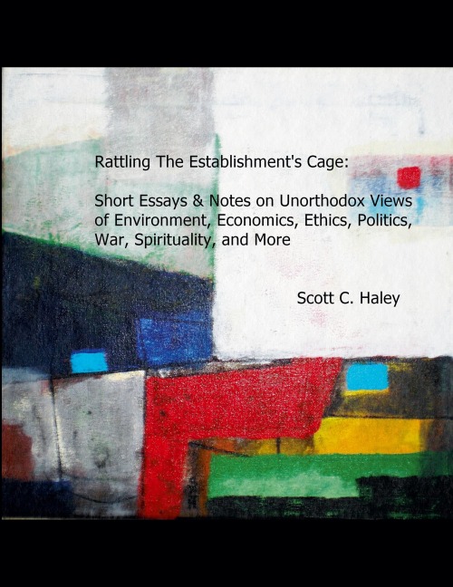 Rattling The Establishments Cage: Short Essays & Notes on Unorthodox Views of Environment, Economics, Ethics, Politics, War, Spirituality, and More