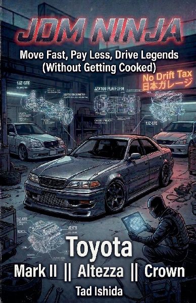 JDM Ninja: Move Fast, Pay Less, Drive Legends (Without Getting Cooked): Toyota Mark II, Altezza, Crown