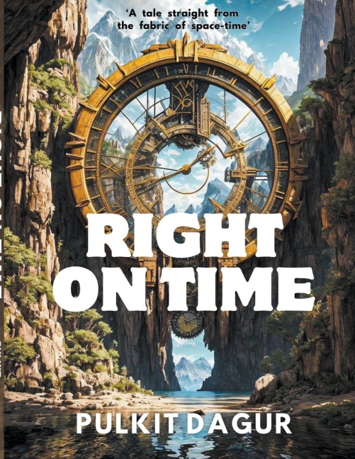 RIGHT ON TIME: A TALE STRAIGHT FROM THE FABRIC OF SPACE-TIME