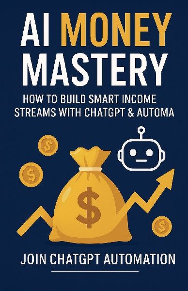 AI Money Mastery: How to Build Smart Income Streams with ChatGPT & Automation