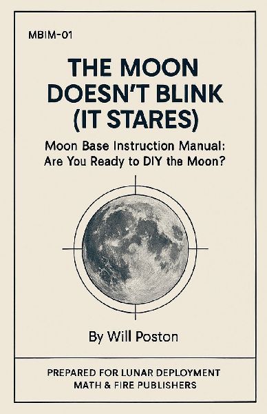 The Moon Doesnt Blink (It Stares): Moon Base Instruction Manual: Are You Ready To DIY The Moon?