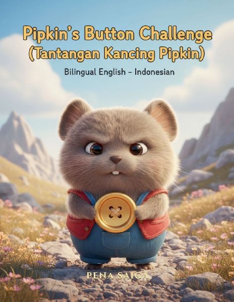 Pipkins Button Challenge - Tantangan Kancing Pipkin - A Bilingual Story for Kids: Learning to Dress Independently