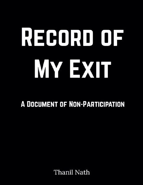 RECORD OF MY EXIT