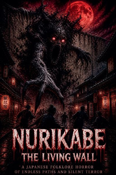 Nurikabe The Living Wall: A Japanese Folklore Horror of Endless Paths and Silent Terror