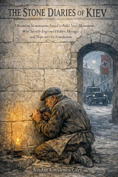 The Stone Diaries of Kiev: Ukrainian Stonemasons Forced to Build Nazi Monuments Who Secretly Engraved Hidden Messages and Maps into the Foundations