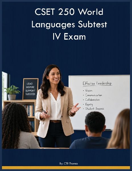 CSET 250 World Languages Subtest IV Exam