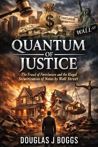 Quantum of Justice - The Fraud of Foreclosure and the Illegal Securitization of Notes by Wall Street