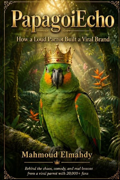 PapagoiEcho How a Loud Parrot Built a Viral Brand: Behind the Chaos, Comedy, and Real Lessons from a Viral Parrot with 20,000+ Fans