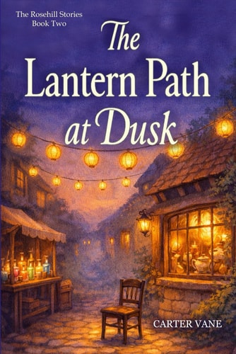 The Lantern Path at Dusk: Cozy fantasy of a magical tea shop and Memory Fair—small-town witch, found family, slow burn romance, healing, and light ... Magic, Found Family, and Slow-Burn Romance)