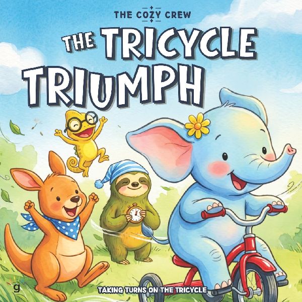 Taking Turns on the Tricycle: A Cozy Preschool Social Skills Story About Sharing, Taking Turns, Patience, and Big Feelings