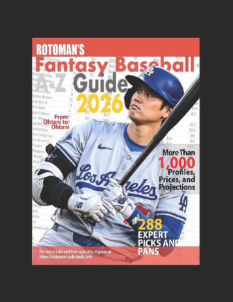 Rotomans Fantasy Baseball Guide A-Z 2026
