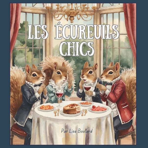 Les écureuils chics: Album jeunesse bilingue (français/anglais) - Une histoire drôle pour la lecture à voix haute
