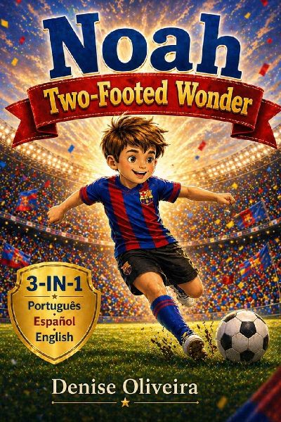 Noah Two-Footed Wonder: A Motivational Soccer Picture Book for Kids About Confidence, Hard Work, and Growth Mindset