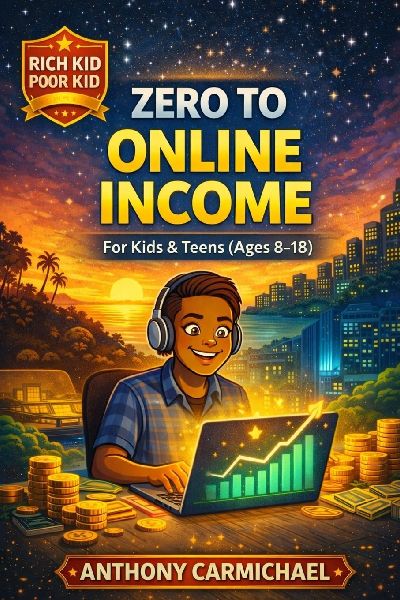 Rich Kid, Poor Kid: Zero to Online Income: A Beginners Guide to Building Digital Income, Side Hustles, and Online Businesses From Scratch