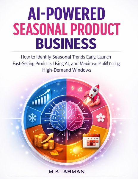 AI-Powered Seasonal Product Business: How to Identify Seasonal Trends Early, Launch Fast-Selling Products Using AI, and Maximize Profits During High-Demand Windows