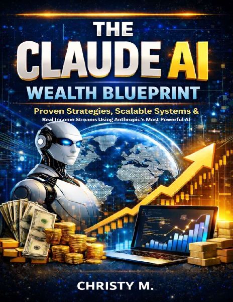 THE CLAUDE AI WEALTH BLUEPRINT: Proven Strategies, Scalable Systems & Real Income Streams Using Anthropic's Most Powerful AI