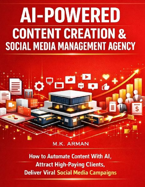 AI-Powered Content Creation & Social Media Management Agency: How to Automate Content With AI, Attract High-Paying Clients, Deliver Viral Social Media Campaigns