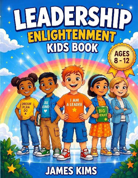 Leadership Enlightenment Kids Book: 50+ Illustrated Stories for Ages 8-12 to Build Confidence, Critical Thinking, and the Mindset of a Future Leader