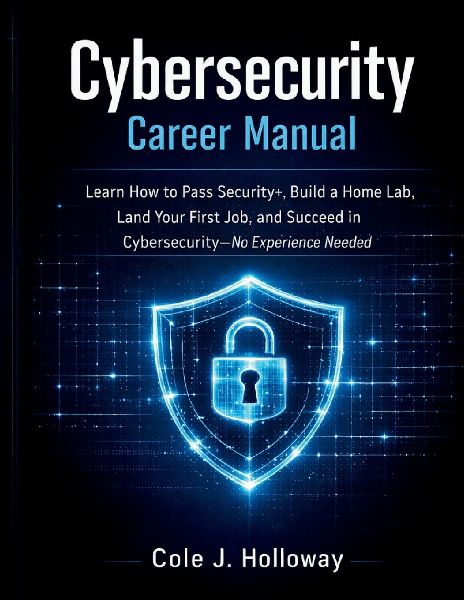 CYBERSECURITY CAREER MANUAL: Learn How to Pass Security+, Build a Home Lab, Land Your First Job, and Succeed in Cybersecurity No Experience Needed