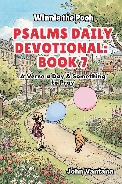 Psalms Daily Devotional: Book 7: With Winnie-the-Pooh: A Verse A Day & Something To Pray: Days 222-257 (6x9)