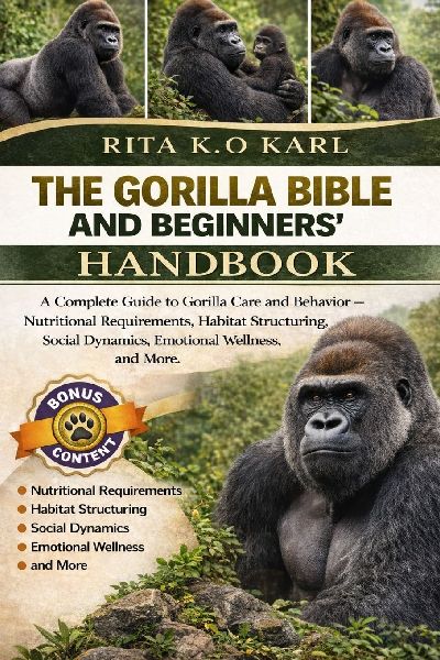 THE GORILLA BIBLE AND BEGINNERS HANDBOOK: A Complete Guide to Gorilla Care and Behavior - Nutritional Requirements, Habitat Structuring, Social Dynamics, Emotional Wellness, and More.