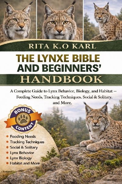 THE LYNXE BIBLE AND BEGINNERS HANDBOOK: A Complete Guide to Lynx Behavior, Biology, and Habitat - Feeding Needs, Tracking Techniques, Social & Solitary, and More.
