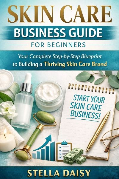 Skin Care Business Guide for Beginners: Your Complete Step by Step Blueprint to Building a thriving Skincare Brand
