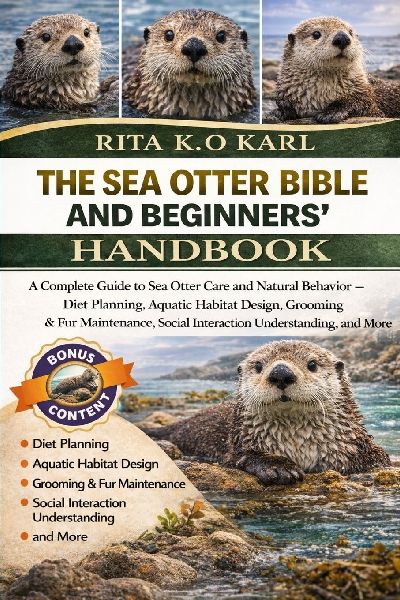 THE SEA OTTER BIBLE AND BEGINNERS HANDBOOK: A Complete Guide to Sea Otter Care and Natural Behavior - Diet Planning, Aquatic Habitat Design, Grooming & Fur Maintenance, Social Interaction Understanding, and More.