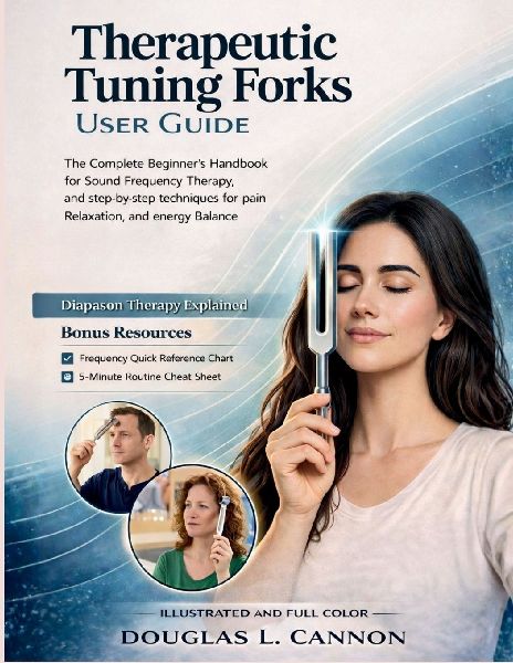 Therapeutic Tuning Forks User Guide: The Complete Beginners Handbook for Sound Healing, Frequency Therapy, and Step-by-Step Techniques for Pain Relief, Relaxation, and Energy Balance