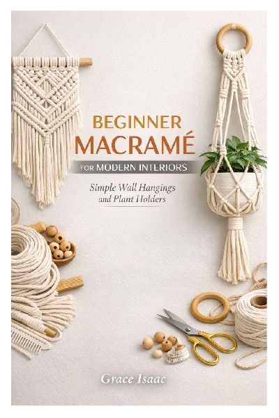 BEGINNER MACRAMÉ FOR MODERN INTERIORS: Simple Wall Hangings and Plant Holders