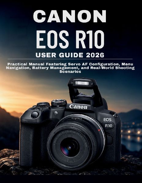 Canon EOS R10 User Guide 2026: Practical Manual Featuring Servo AF Configuration, Menu Navigation, Battery Management, and Real-World Shooting Scenarios