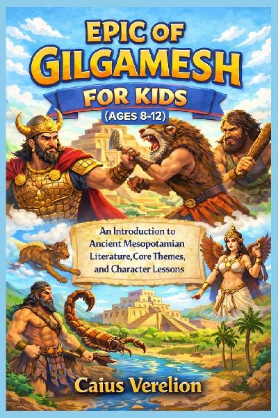 EPIC OF GILGAMESH FOR KIDS  (AGES 8-12): An Introduction to Ancient Mesopotamian Literature, Core Themes, and Character Lessons