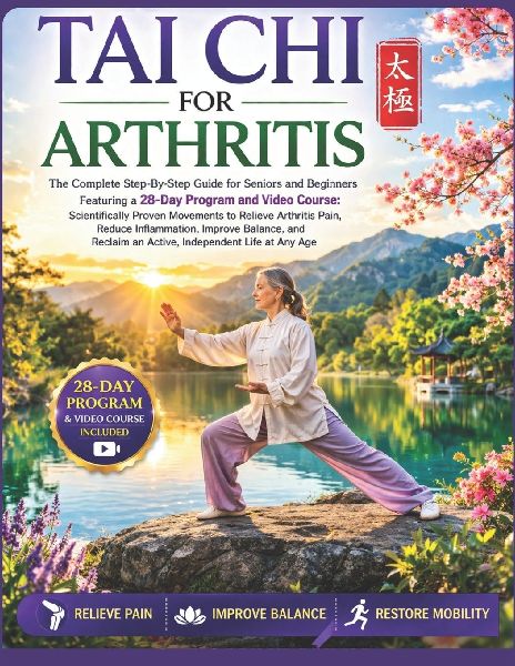 TAI CHI FOR ARTHRITIS: The Complete Step-By-Step Guide for Seniors and Beginners with a 28-Day Program- Proven Movements to Relieve Pain, Reduce Inflammation, Improve Balance, and Reclaim an Active Life