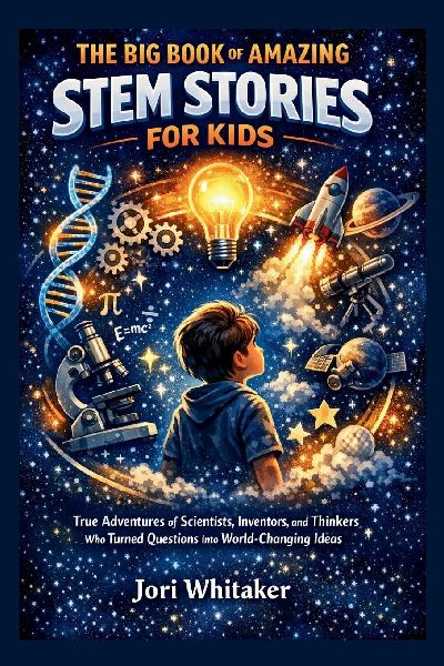 THE BIG BOOK OF AMAZING STEM STORIES FOR KIDS: True Adventures of Scientists, Inventors, and Thinkers Who Turned Questions into World-Changing Ideas