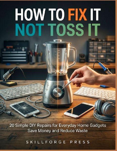 How to Fix It Not Toss It: 20 Simple DIY Repairs for Everyday Home Gadgets Save Money and Reduce Waste