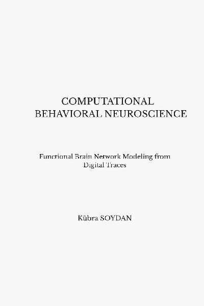 Computational Behavioral Neuroscience