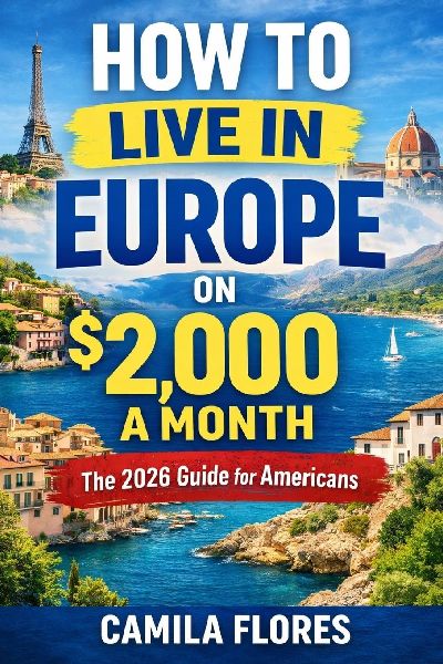 How To Live in Europe on $2,000 a Month: The 2026 Guide for Americans: A Practical Guide to Affordable Living, Visas, Housing, and Real Costs Across Europe