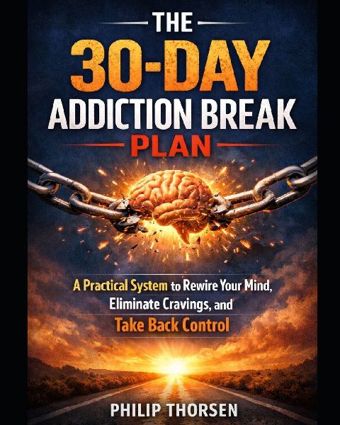 THE 30-DAY ADDICTION BREAK PLAN: A Practical System to Rewire Your Mind, Eliminate Cravings, and Take Back Control