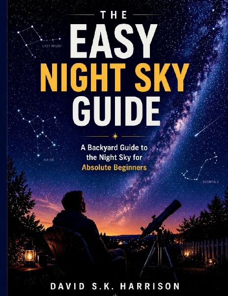 THE EASY NIGHT SKY GUIDE: A Backyard Guide To The Night Sky For Absolute Beginners.