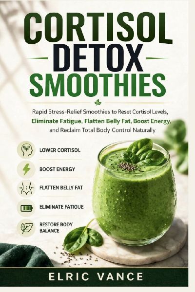 Cortisol Detox Smoothies: Rapid Stress-Relief Smoothies to Reset Cortisol Levels, Eliminate Fatigue, Flatten Belly Fat, Boost Energy, and Reclaim Total Body Control Naturally