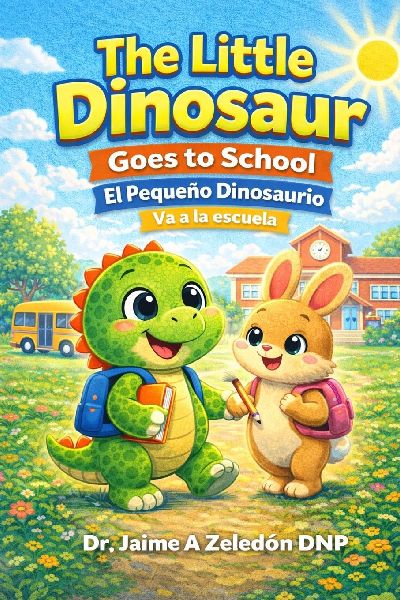 Dino go to school: Little dinosaur and friends